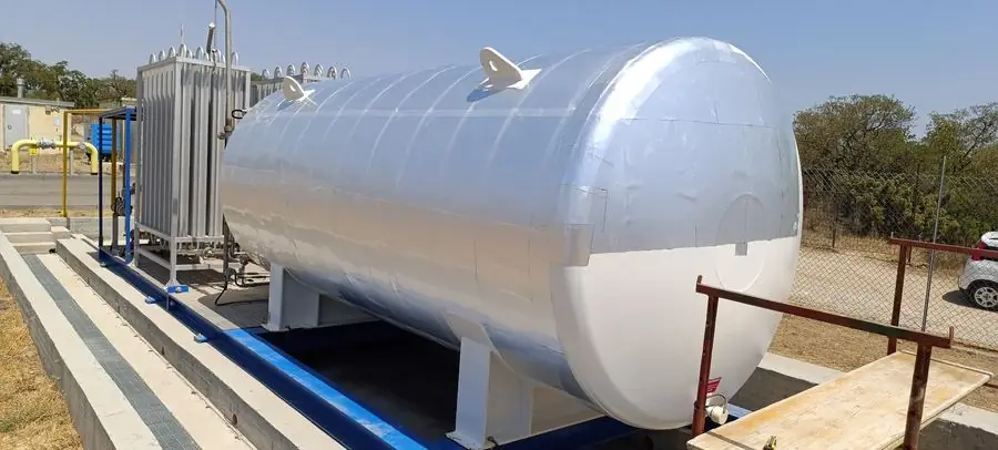 LNG Tank in Sardinia